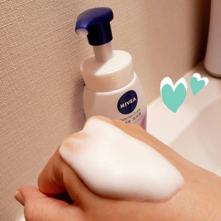 ニベア クリアビューティー弱酸性泡洗顔 もっちり美肌/ニベア/泡洗顔を使ったクチコミ(4枚目)