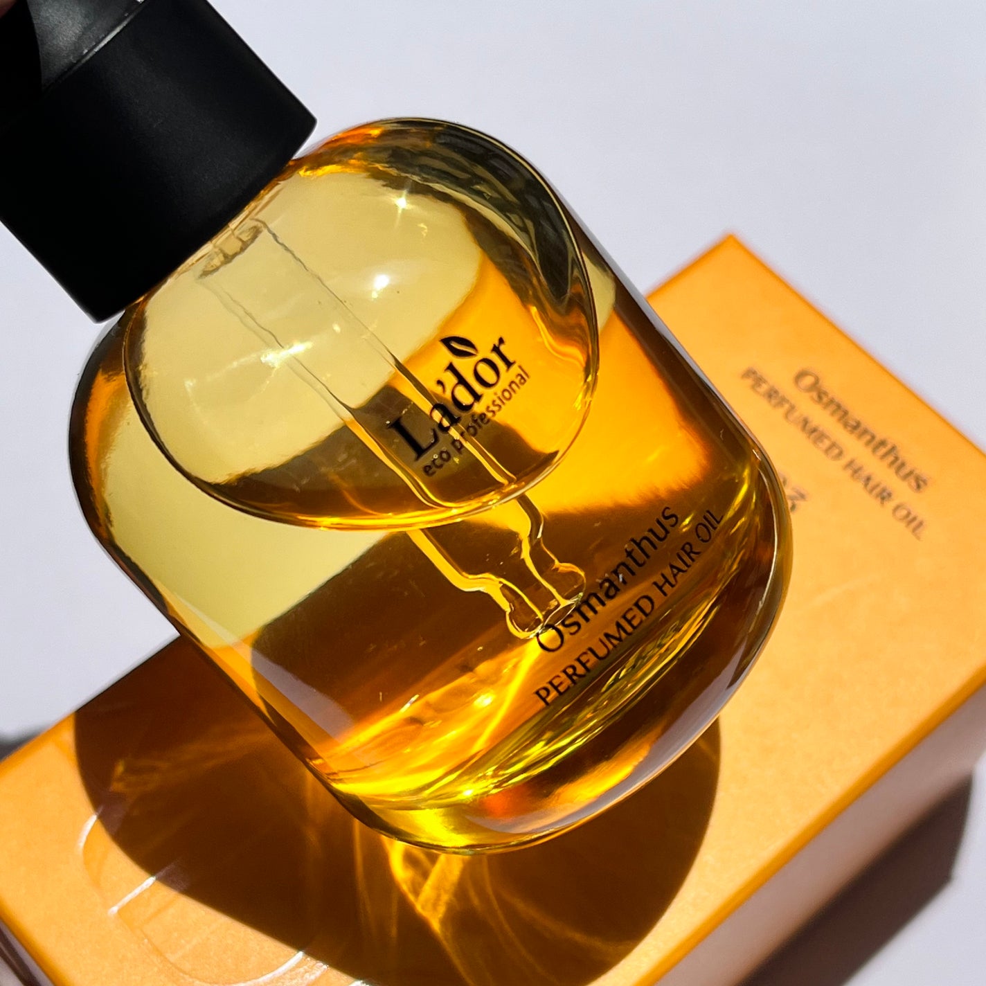 パフュームヘアオイル オスマンサス/La'dor/ヘアオイルを使ったクチコミ(1枚目)