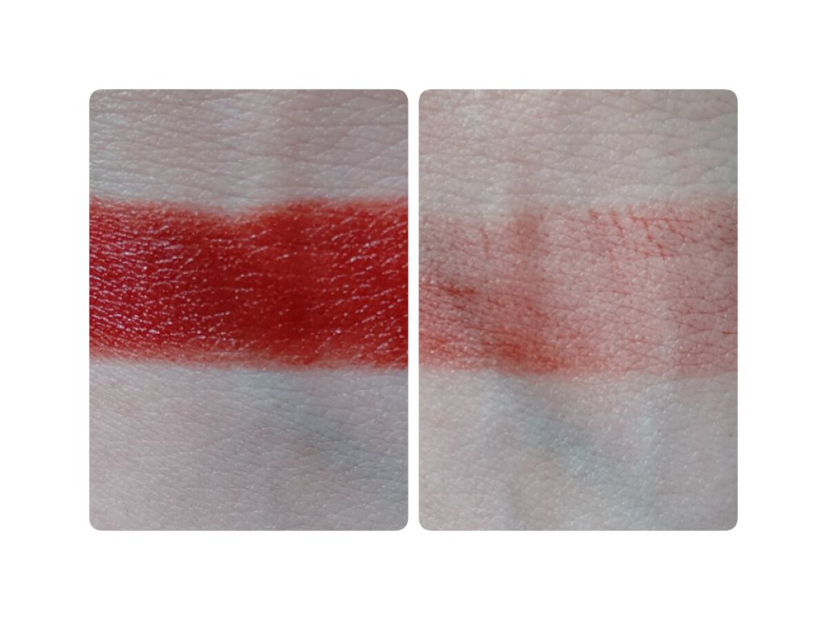 百花同心錠 彫刻リップ/花西子/口紅を使ったクチコミ（2枚目）