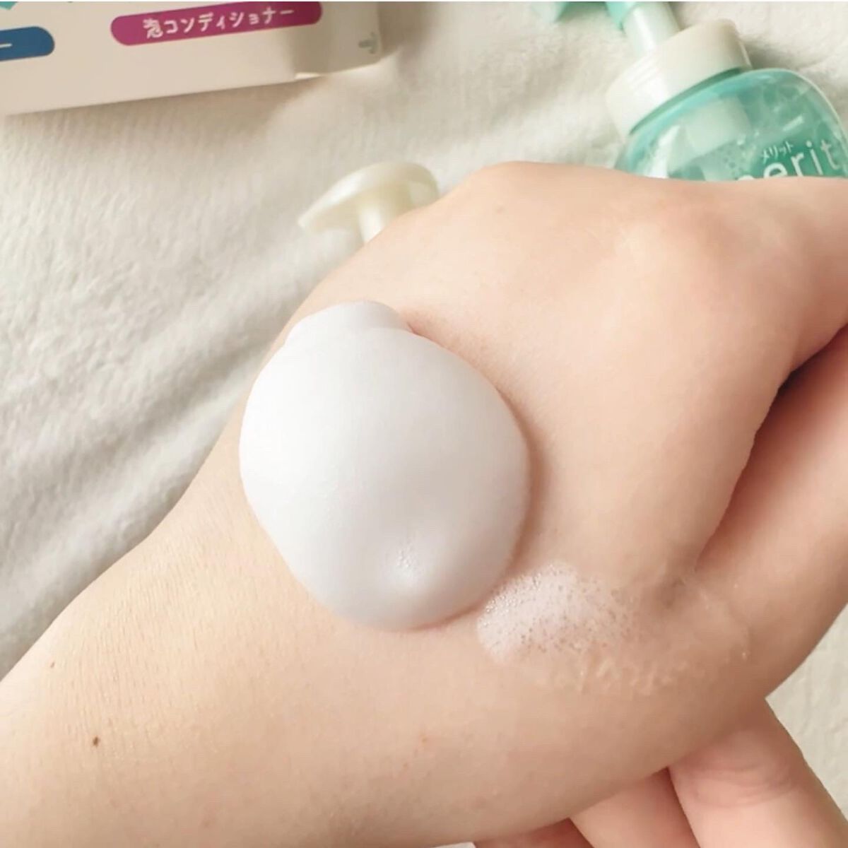 ザマイルド/メリット/市販シャンプーを使ったクチコミ(8枚目)