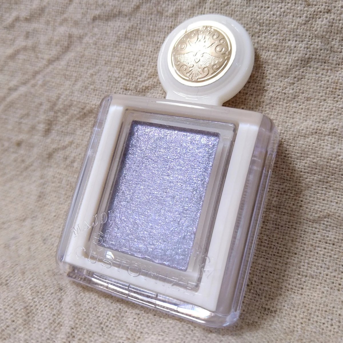 シャドーカスタマイズ　（ブリリアントグリッター） BL761（水の砂）/MAJOLICA MAJORCA/グリッターを使ったクチコミ（2枚目）