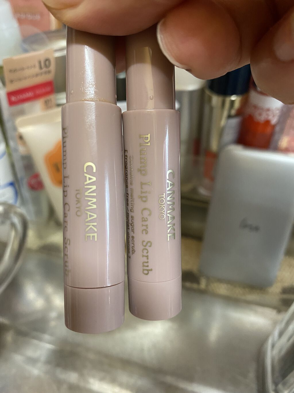 プランプリップケアスクラブ/キャンメイク/リップスクラブを使ったクチコミ（3枚目）