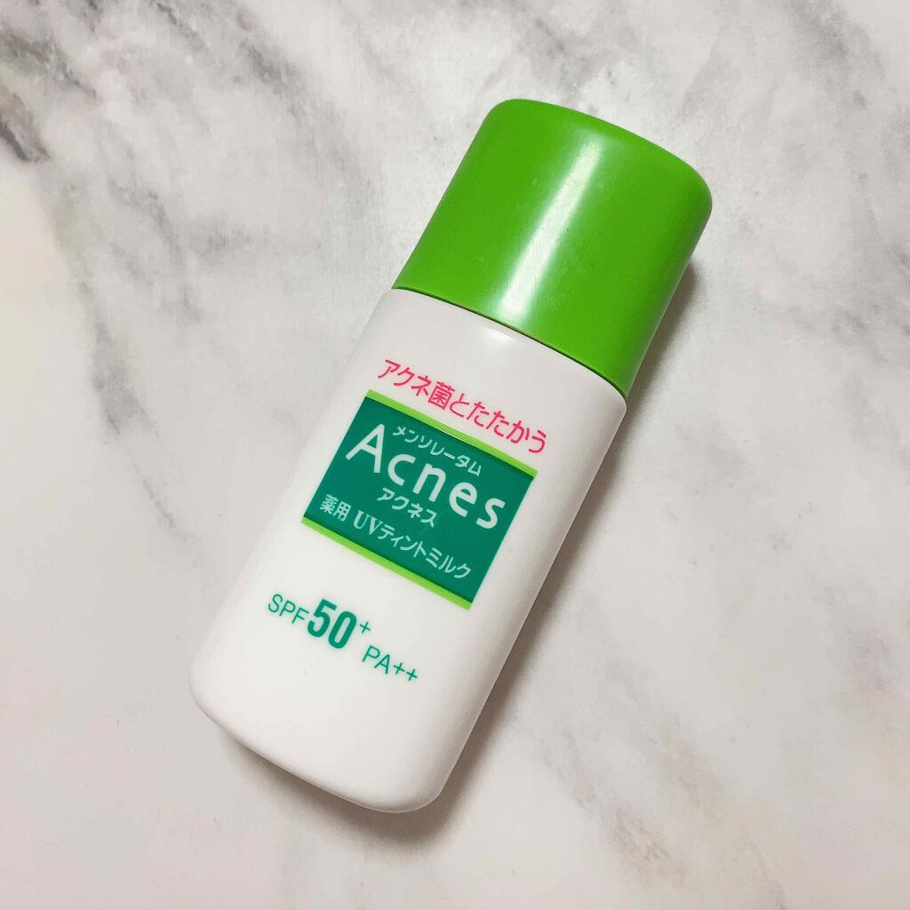 薬用スムースベースUVミルク/メンソレータム アクネス/化粧下地を使ったクチコミ(1枚目)
