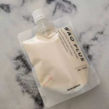 skinmarche WAOPLUS プラントベースミルクブースターマスク/ブレーンコスモス/洗い流すパック・マスクを使ったクチコミ(2枚目)