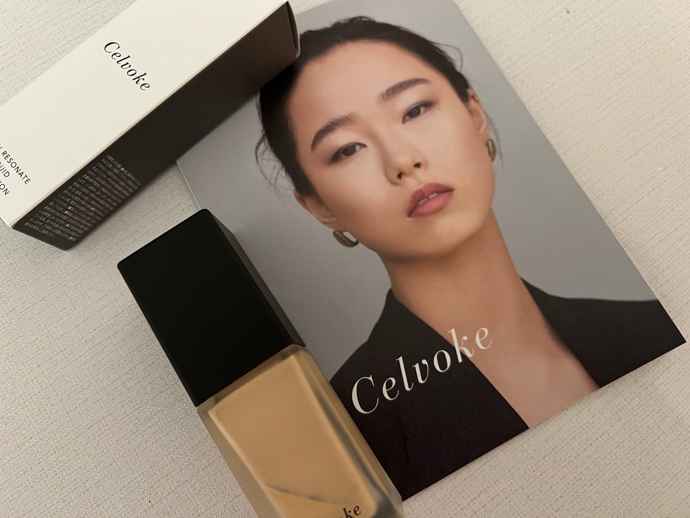 スキンレゾネート リキッドファンデーション/Celvoke/リキッドファンデーションを使ったクチコミ(1枚目)