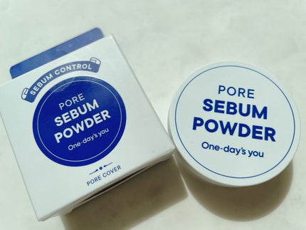 ポアセバムパウダー/One-day's you/ルースパウダーを使ったクチコミ(1枚目)