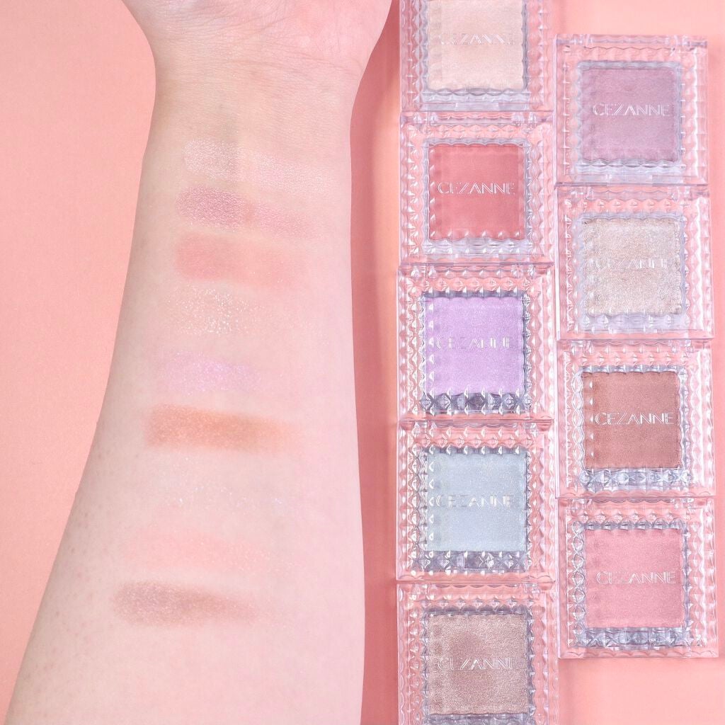 シングルカラーアイシャドウ/CEZANNE/単色アイシャドウを使ったクチコミ(2枚目)