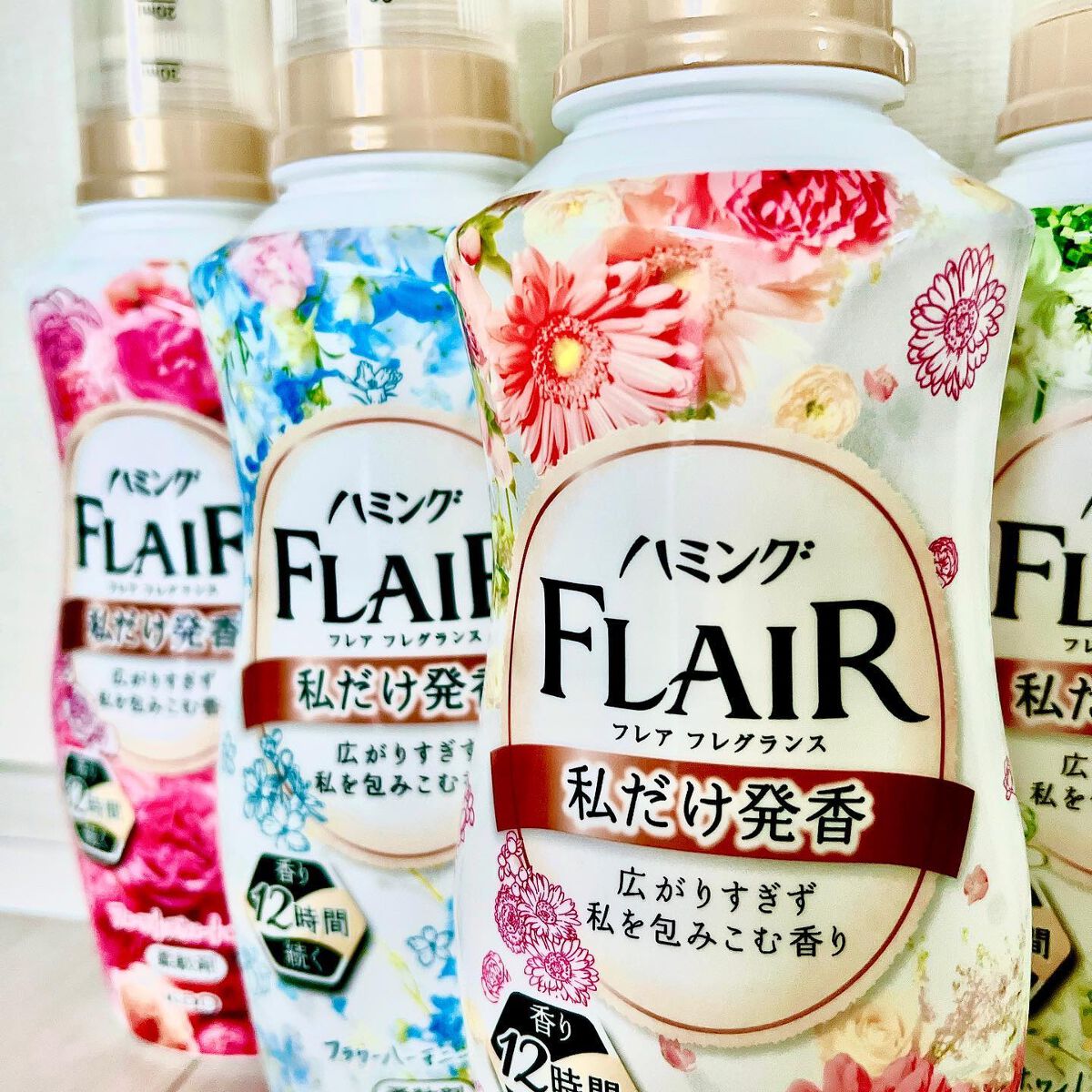 ハミング フレア フレグランス フローラルスウィートの香り/ハミングフレア/柔軟剤を使ったクチコミ(2枚目)