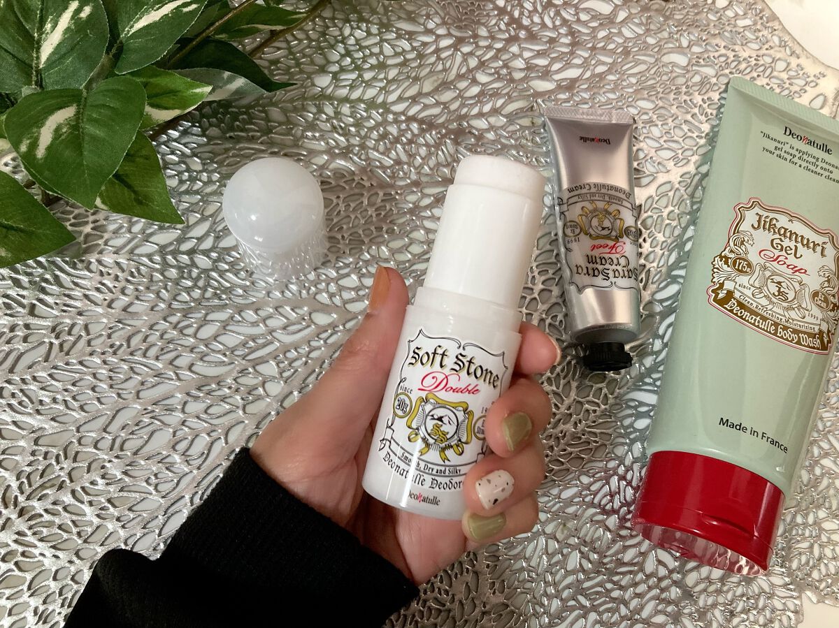 薬用ソフトストーンＷ/デオナチュレ/デオドラント・制汗剤を使ったクチコミ（3枚目）