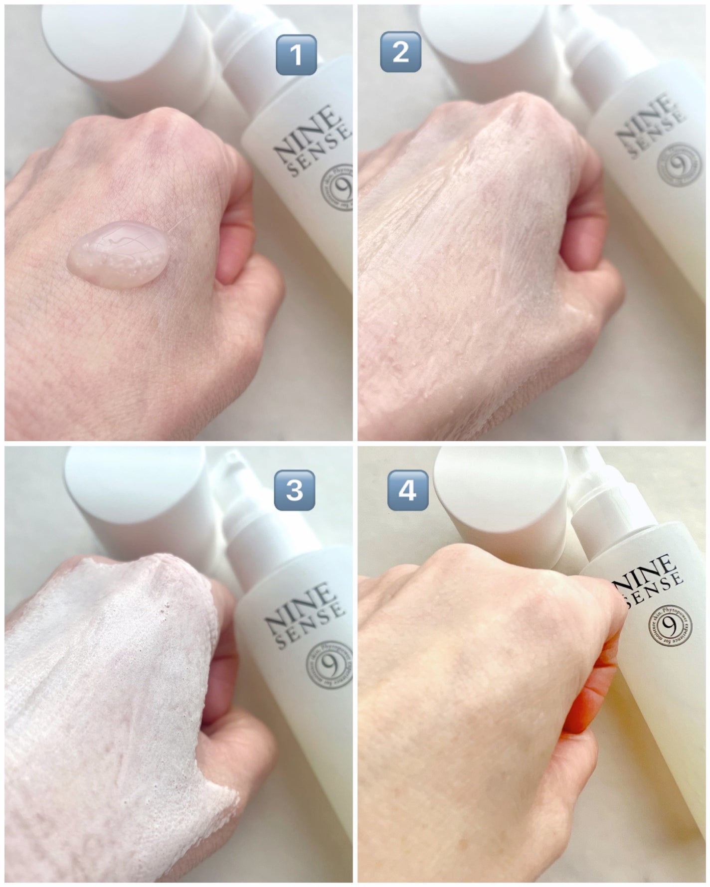 ナインセンス クリスタルバブルクレンジングジェル/NINE SENSE PHYTOLIFT/クレンジングジェルを使ったクチコミ(3枚目)