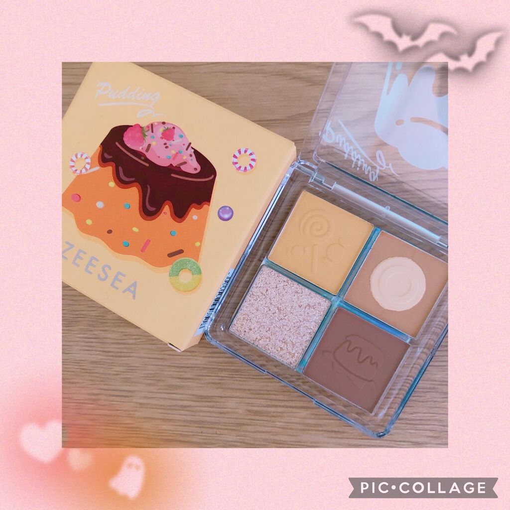 ZEESEAデザートコレクション４カラーアイシャドウパレット/ZEESEA/アイシャドウパレットを使ったクチコミ（1枚目）
