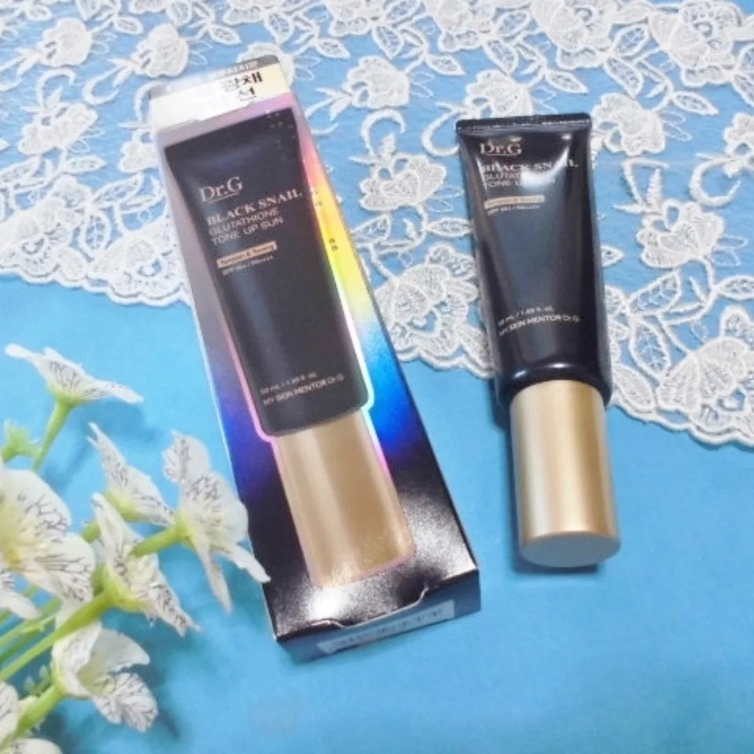 ブラックスネイルグルタチオントーンアップサン/Dr.G/日焼け止めクリームを使ったクチコミ(2枚目)