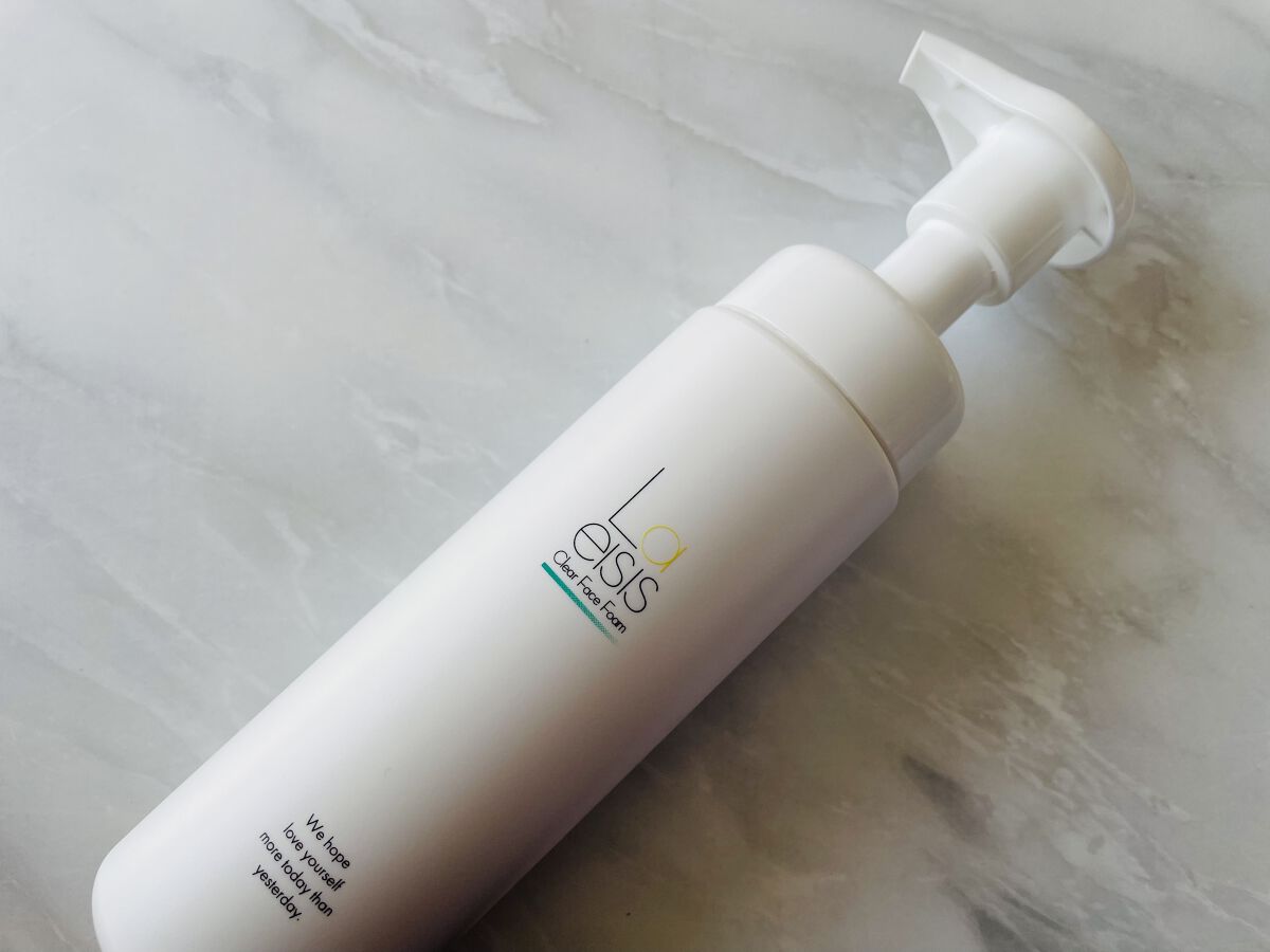 クリアフェイスフォーム/Laeisis/洗顔フォームを使ったクチコミ（1枚目）