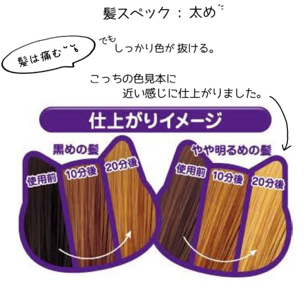 ブリーチ/フレッシュライト/ブリーチ剤を使ったクチコミ(4枚目)