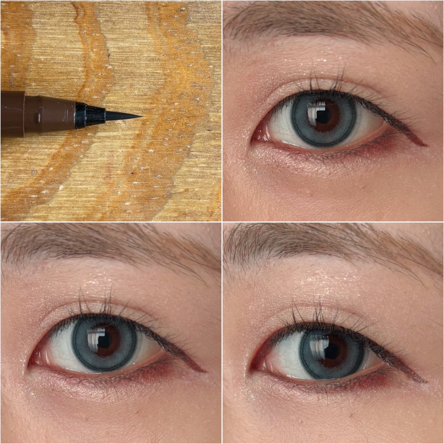 ストロングアイズライナー/キャンメイク/リキッドアイライナーを使ったクチコミ(2枚目)
