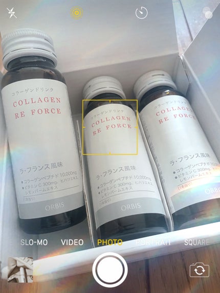 コラーゲン リ フォース ラ・フランス風味/オルビス/美容ドリンクを使ったクチコミ(3枚目)