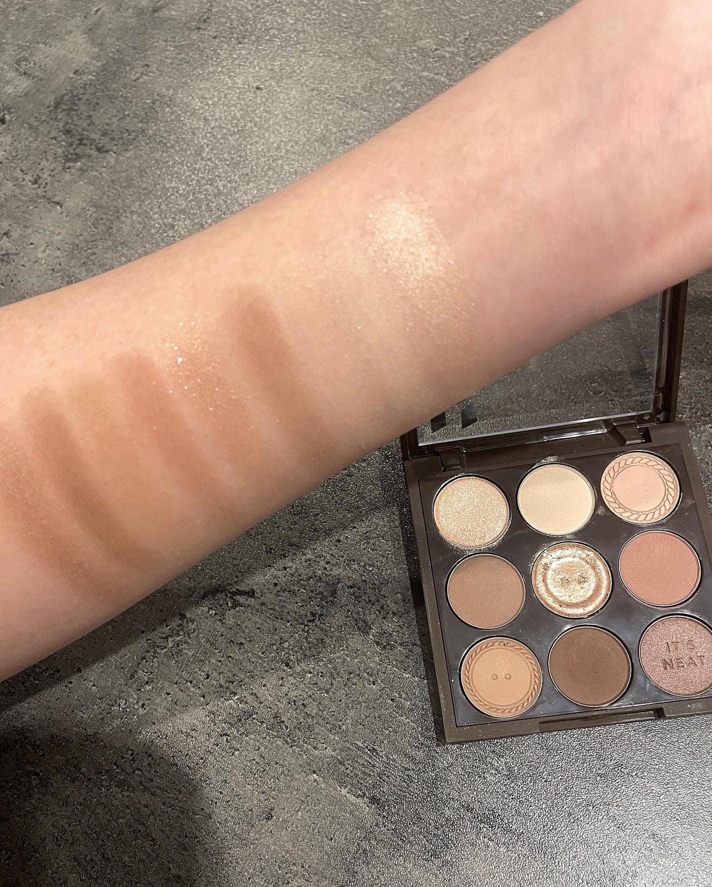 マイフェイブムードアイパレット 9カラー/HOLIKA HOLIKA/アイシャドウパレットを使ったクチコミ(6枚目)