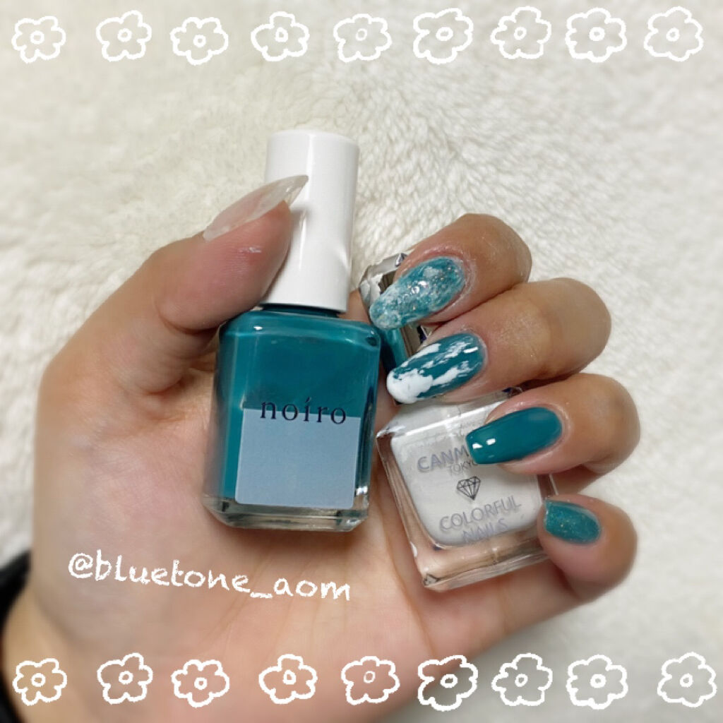 ネイルカラー S019 foggy lake/noiro/マニキュアを使ったクチコミ（2枚目）