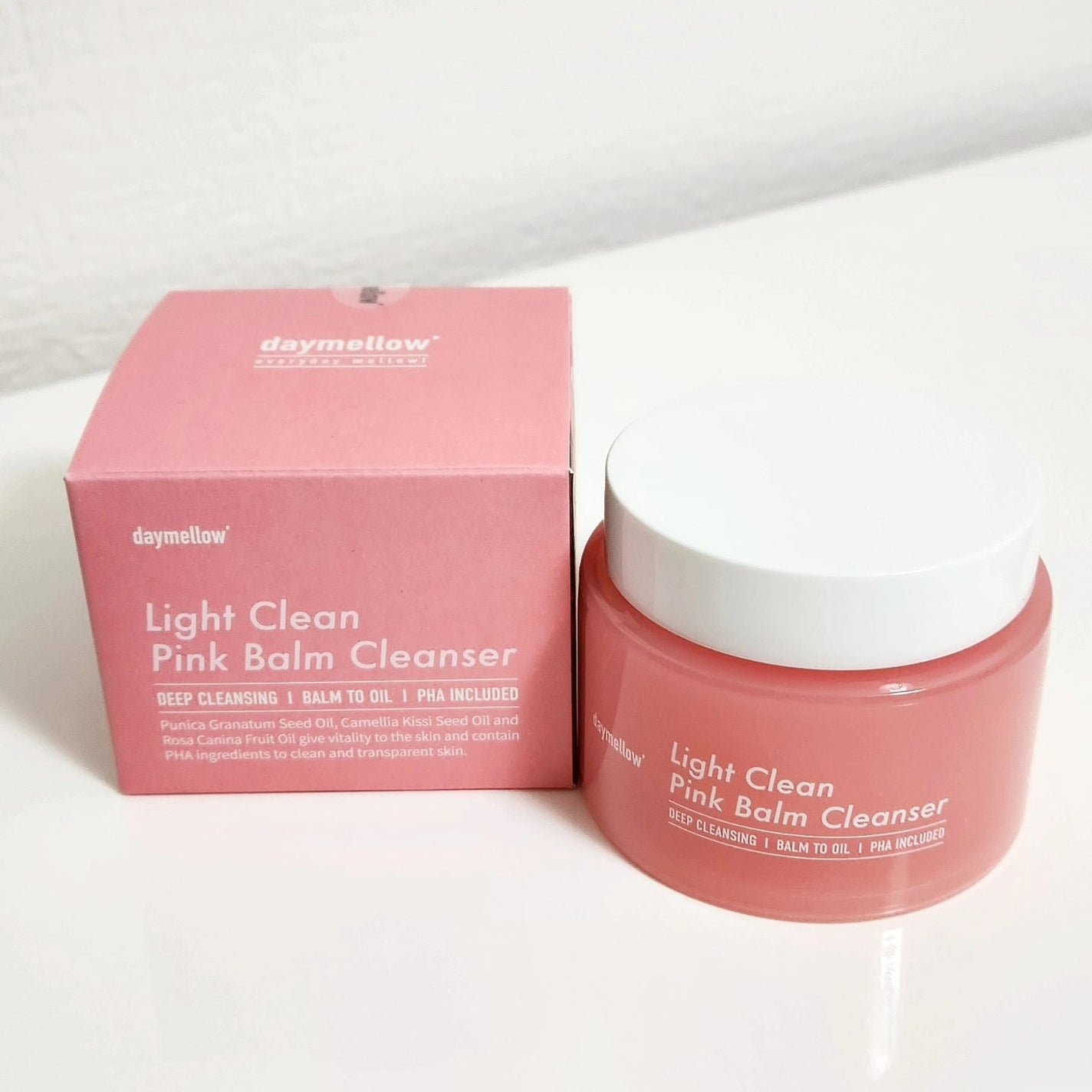 ライトクリーンピンクバームクレンザー/daymellow’/クレンジングクリームを使ったクチコミ(1枚目)