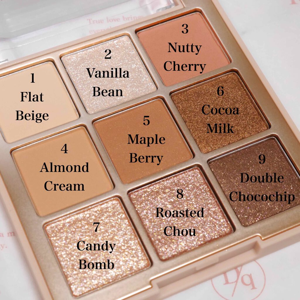 シャドウパレット/dasique/アイシャドウパレットを使ったクチコミ（2枚目）