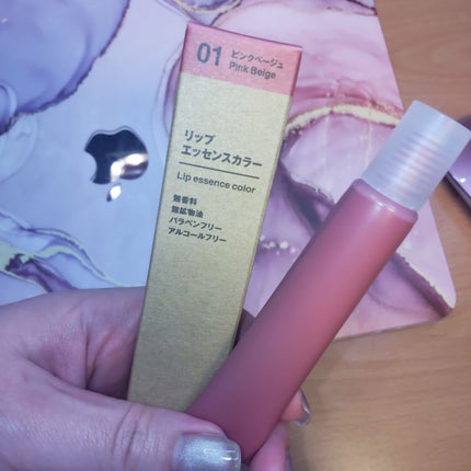 リップエッセンスカラー/無印良品/リップグロスを使ったクチコミ(1枚目)