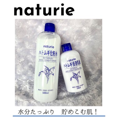 ハトムギ化粧水(ナチュリエ スキンコンディショナー R )/ナチュリエ/化粧水を使ったクチコミ（1枚目）