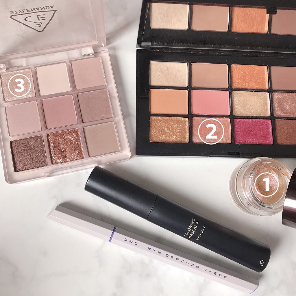 カラーリングマスカラ/uneven/マスカラを使ったクチコミ（1枚目）