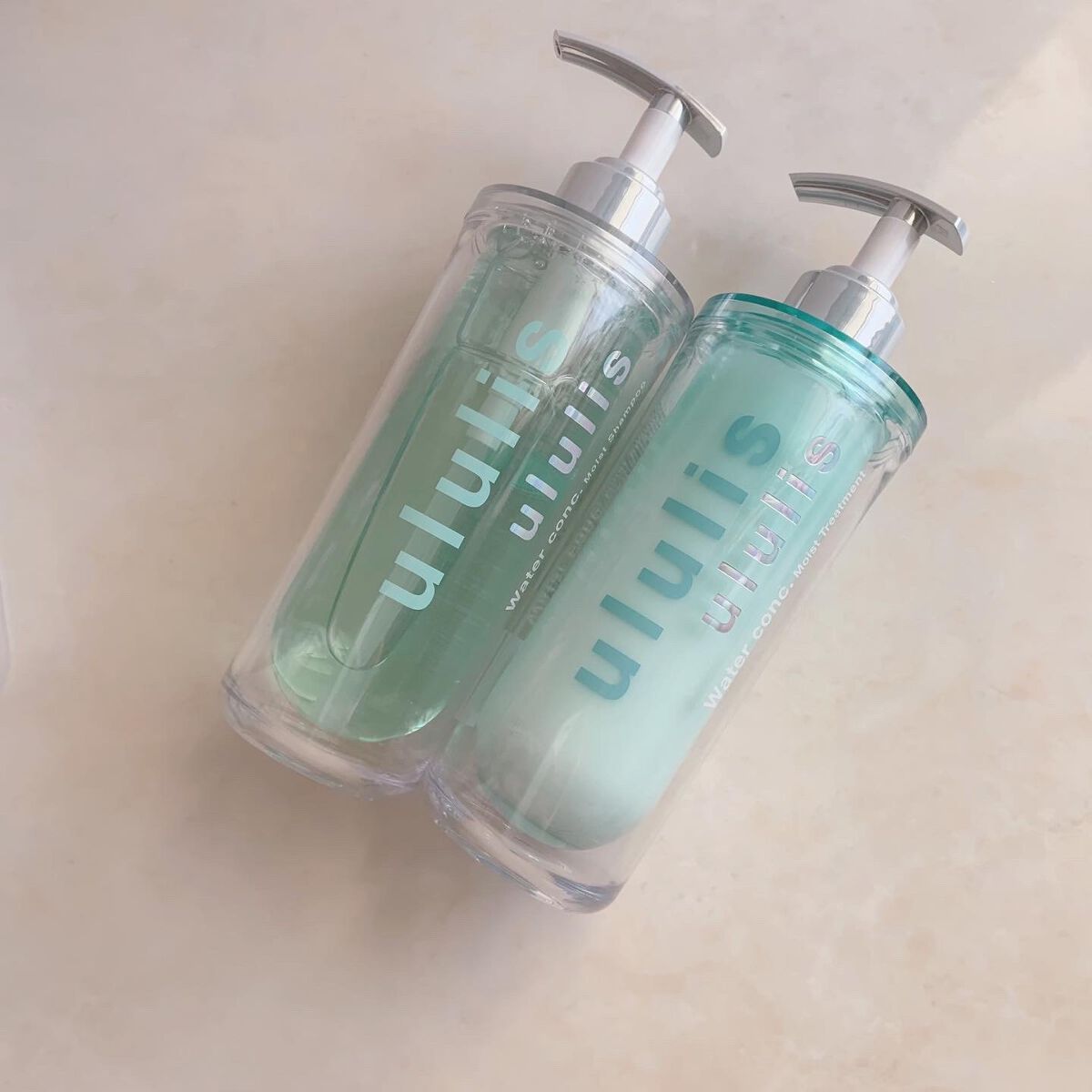 ウォーターコンク モイストシャンプー/ヘアトリートメント/ululis/市販シャンプーを使ったクチコミ（3枚目）