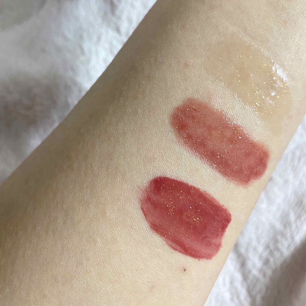 UR GLAM LIP OIL/U R GLAM/リップグロスを使ったクチコミ(4枚目)