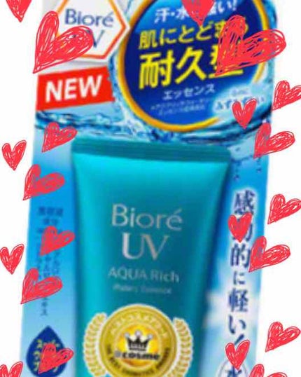 ビオレUV アクアリッチウォータリーエッセンス/ビオレ/日焼け止め・UVケアを使ったクチコミ(1枚目)