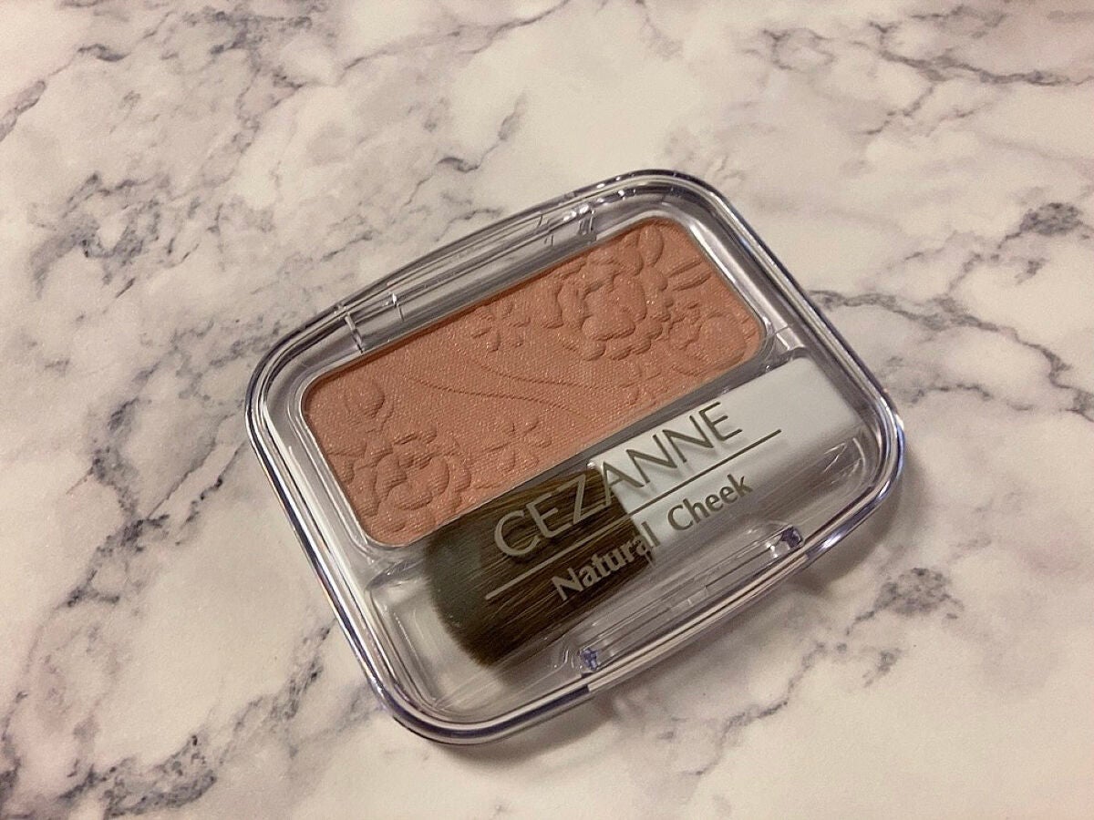 ナチュラル チークN/CEZANNE/パウダーチークを使ったクチコミ(1枚目)