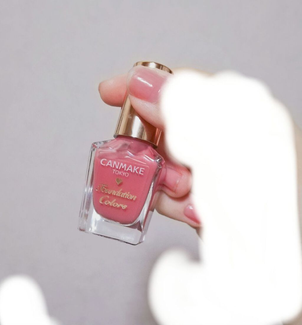 ファンデーションカラーズ/キャンメイク/マニキュアを使ったクチコミ(2枚目)