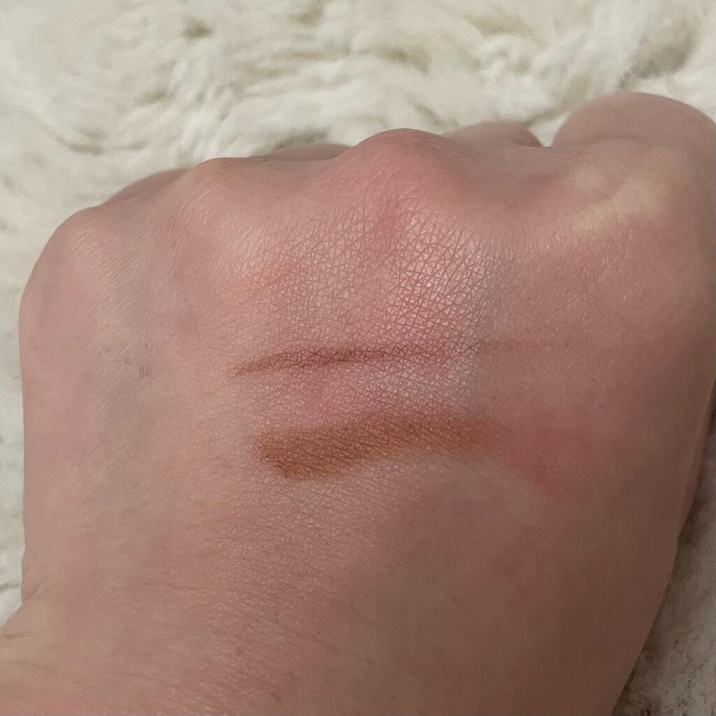 パウダー＆ペンシル　アイブロウＥＸ PD10 ピンクブラウン/excel/アイブロウペンシルを使ったクチコミ（3枚目）