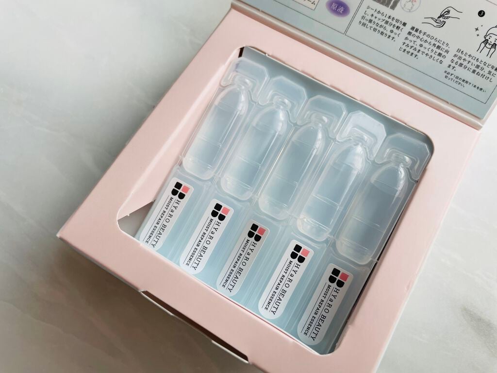 ヒアロビューティー モイストリペアエッセンス 5本入/太陽のアロエ社/美容液を使ったクチコミ(1枚目)