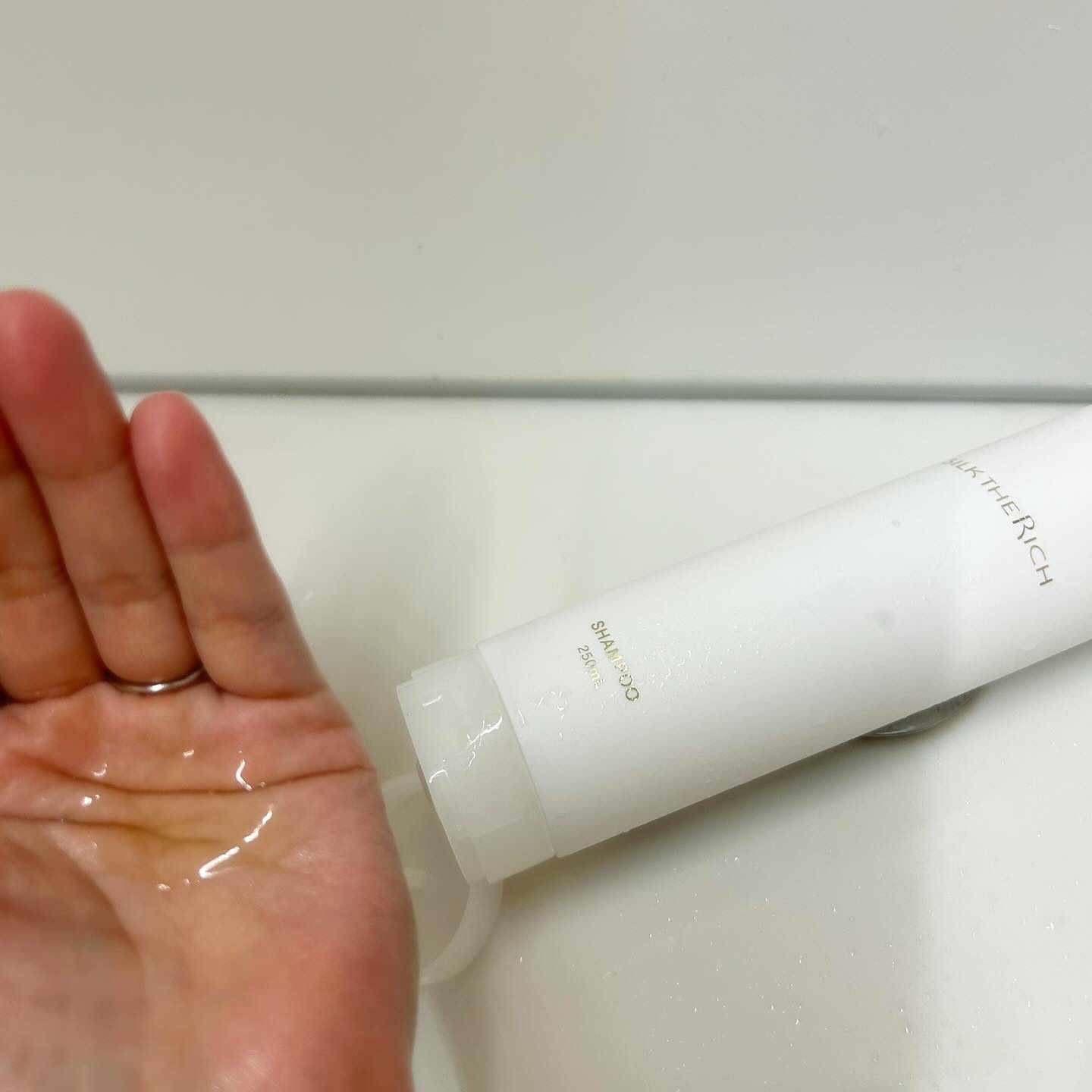 SILK THE RICH モイスト&リペア シャンプー・トリートメント/SILK THE RICH/市販シャンプーを使ったクチコミ（3枚目）