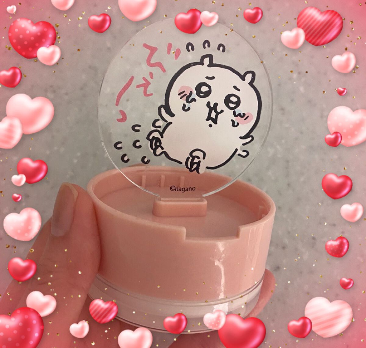 ちいかわ アクスタ付きハンドクリーム/ちいかわ/ハンドクリームを使ったクチコミ（1枚目）