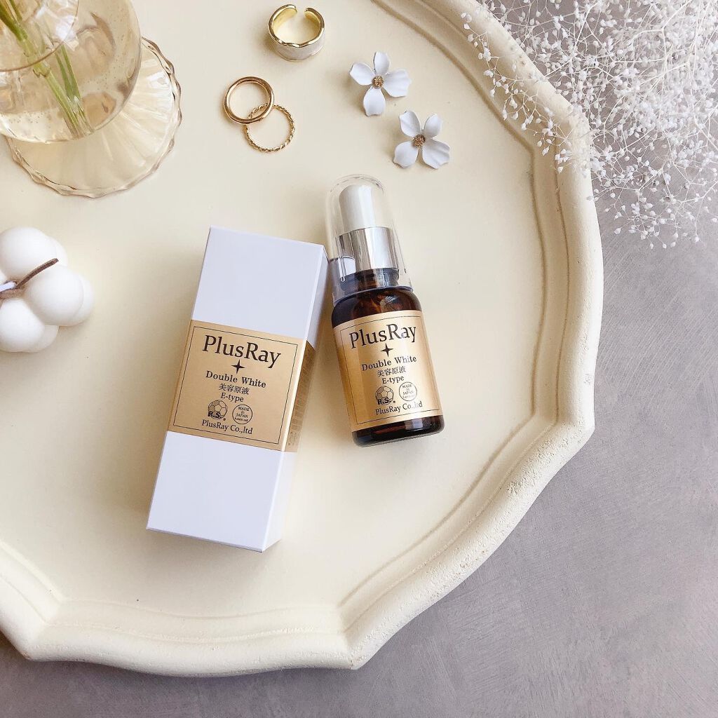 エクストラダブルホワイト美容原液Eタイプ/PlusRay/ブースター・導入液を使ったクチコミ(1枚目)