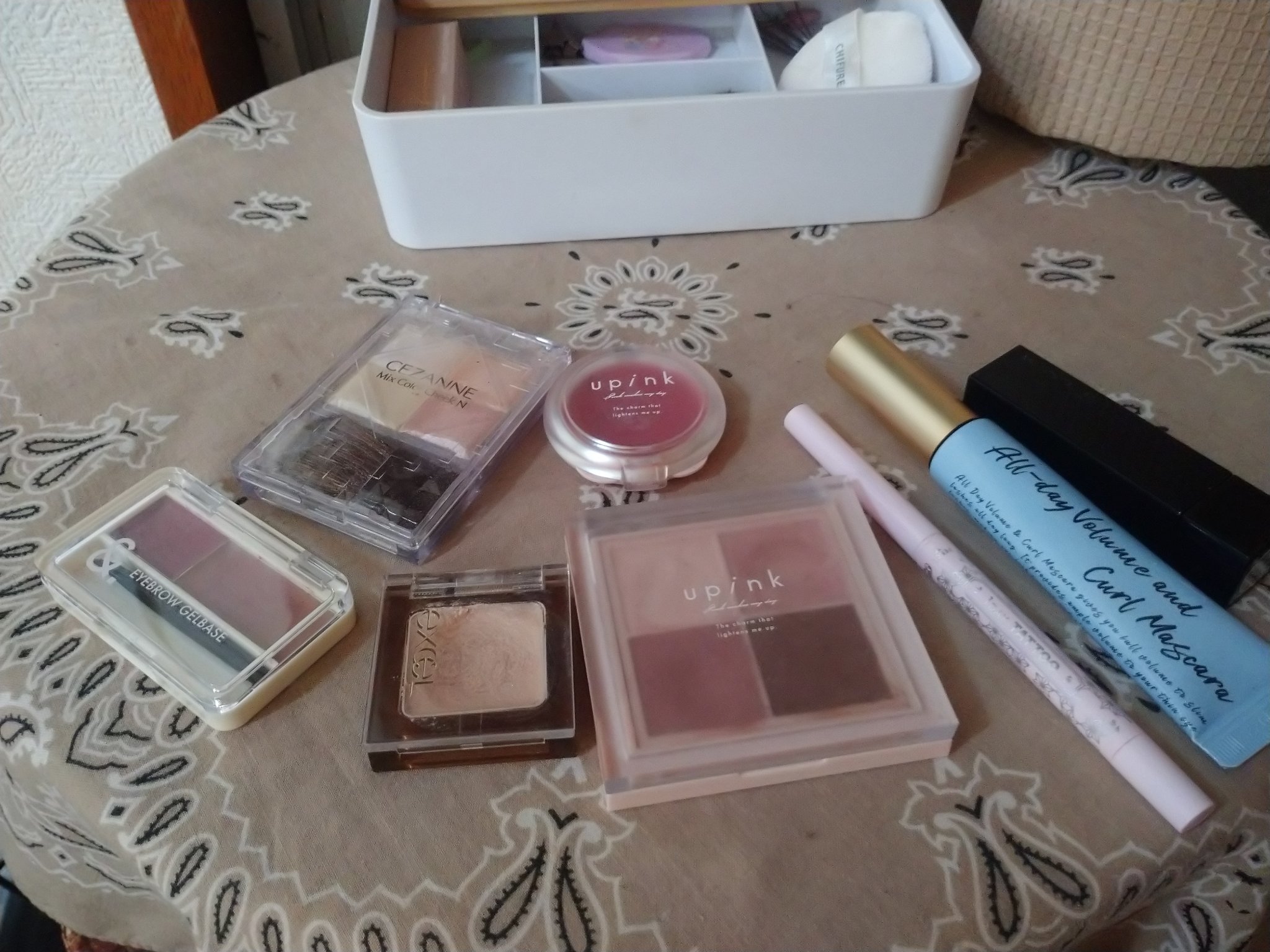 シャインオンステージアイパレット/upink/アイシャドウパレットを使ったクチコミ（2枚目）