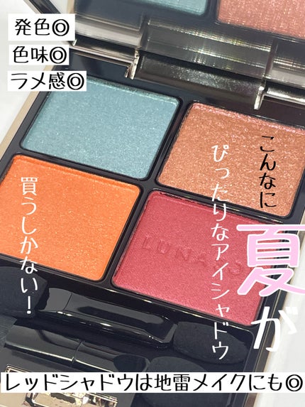 アイカラーレーション/LUNASOL/アイシャドウパレットを使ったクチコミ(3枚目)