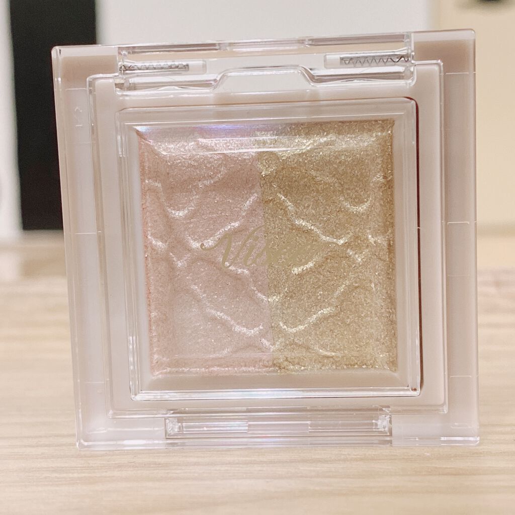 リシェ ダズリング デュオ アイズ/Visée/アイシャドウパレットを使ったクチコミ（1枚目）