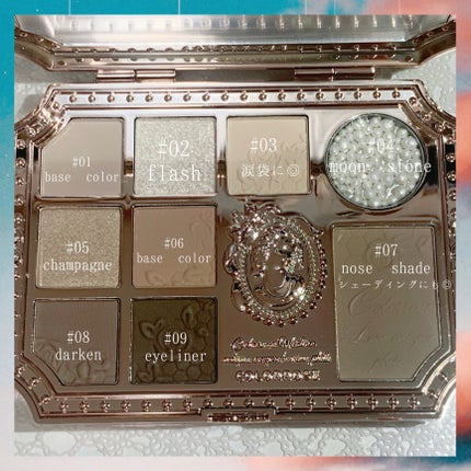 油絵 アイシャドウパレット/COLORROSE/アイシャドウベースを使ったクチコミ(5枚目)