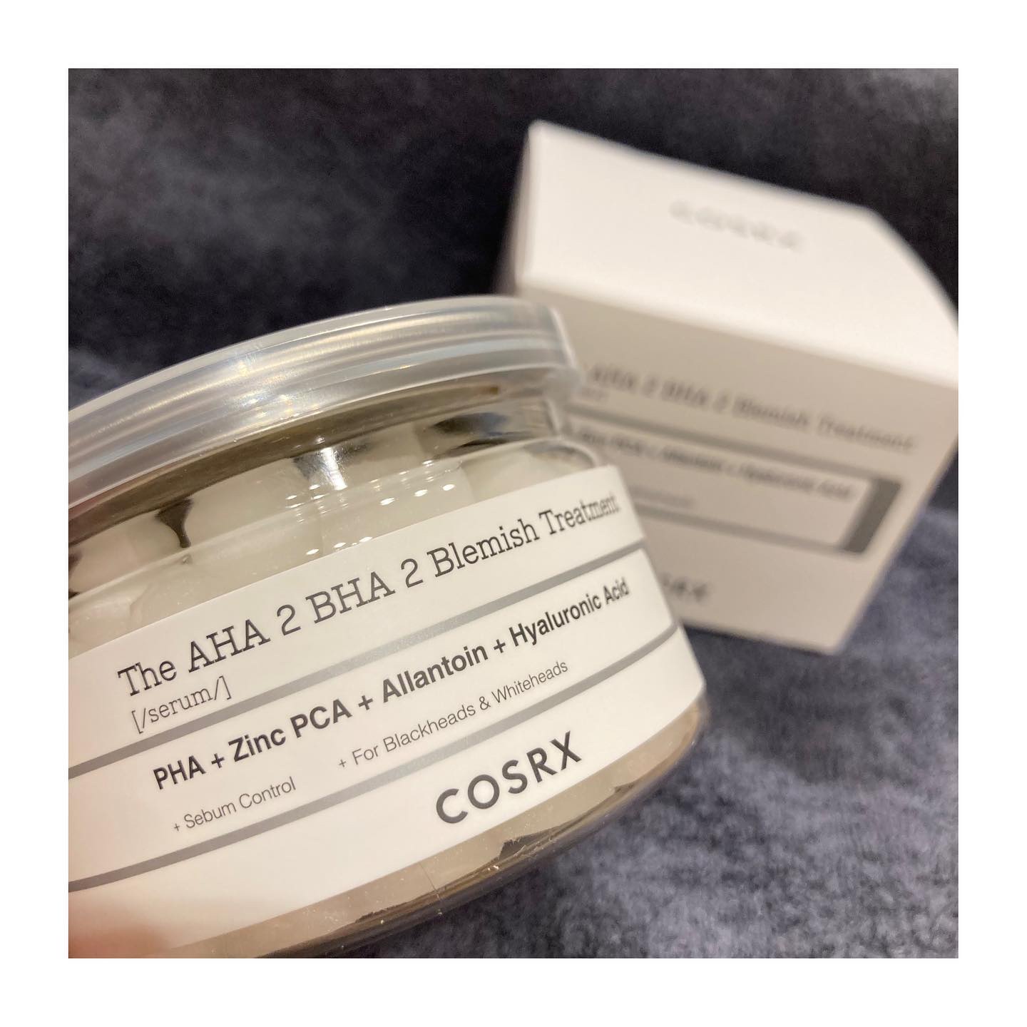 RXザ・AHA2 BHA2 ブラミッシュトリートメントセラムコットン/COSRX/美容液を使ったクチコミ（1枚目）