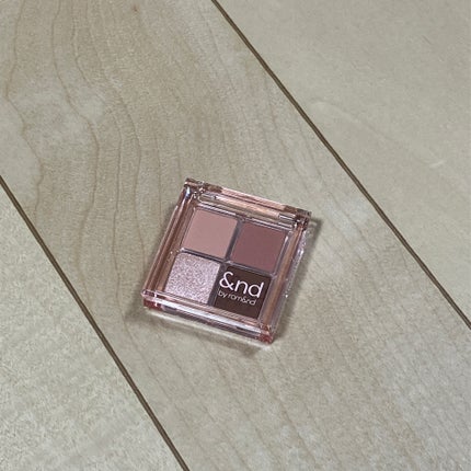 アンドバイロムアンド メロウアイパレット/&nd by rom&nd/アイシャドウパレットを使ったクチコミ(2枚目)