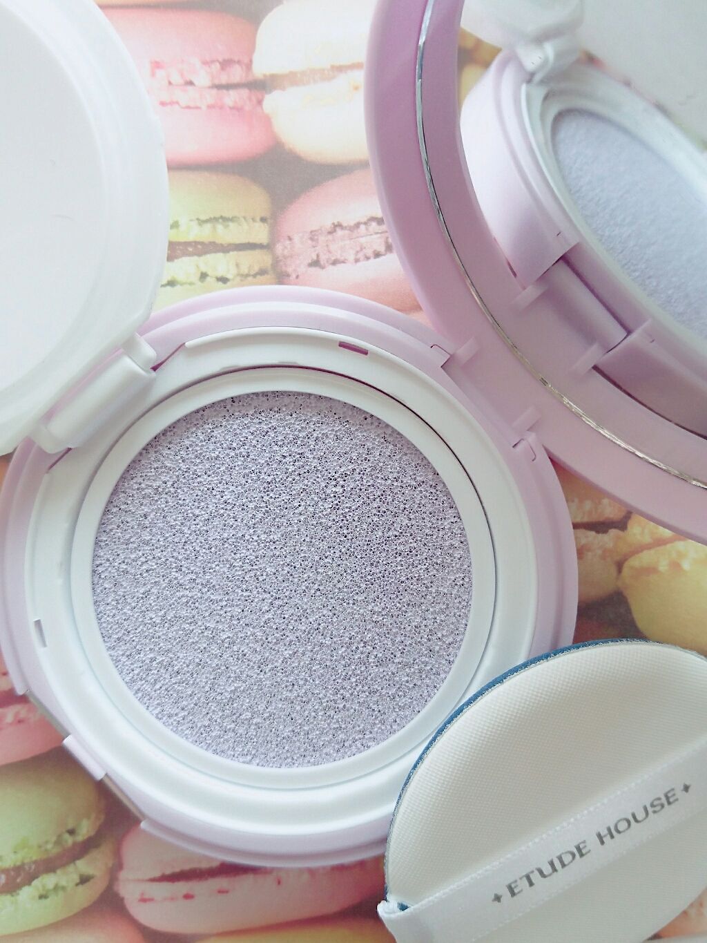 エニークッション カラーコレクター/ETUDE/化粧下地を使ったクチコミ(3枚目)