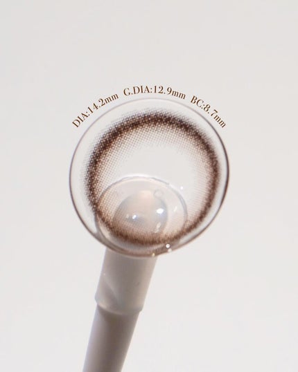 Glazed Krirtin/Hapa kristin/カラーコンタクトレンズを使ったクチコミ(8枚目)