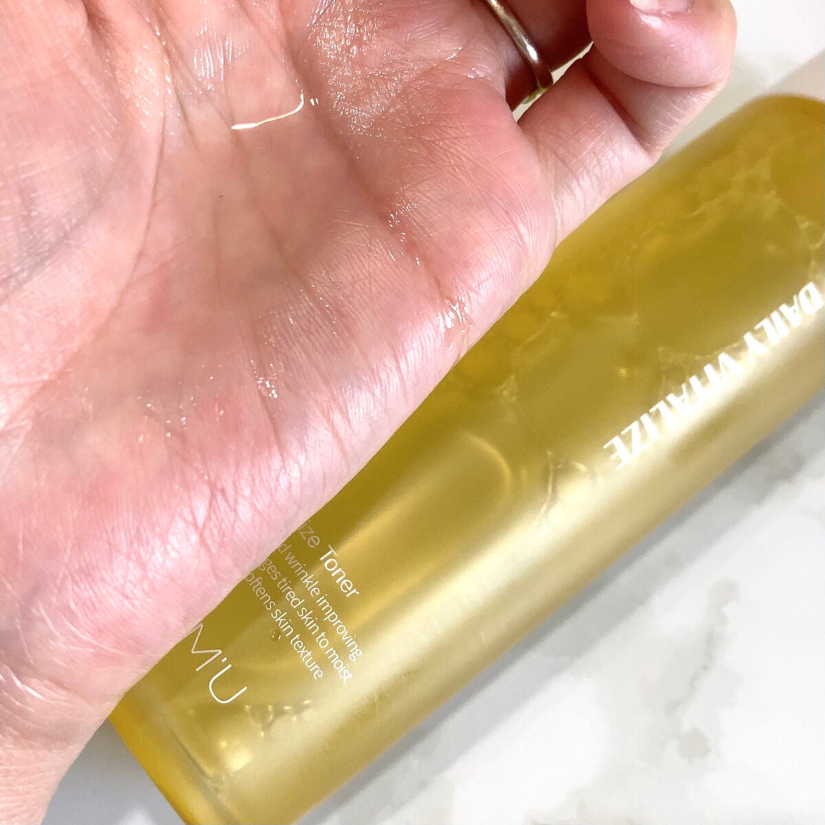 デイリーバイタライズトナー/SAM'U/化粧水を使ったクチコミ(3枚目)