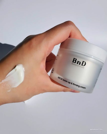 BnD ネックアイロン トーンアップ クリーム/BnD/ネック・デコルテケアを使ったクチコミ(4枚目)
