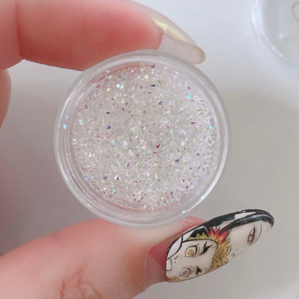 クリスタルグレイン/MATIERE/ネイルチップ・パーツを使ったクチコミ(4枚目)