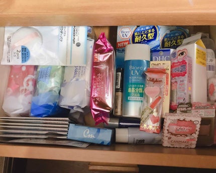 3段式クリアーケース/DAISO/その他化粧小物を使ったクチコミ(4枚目)