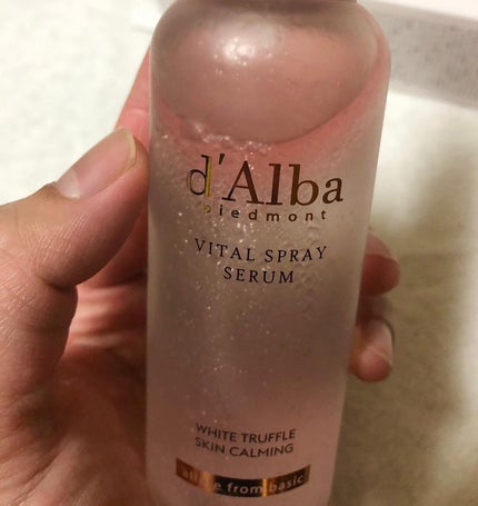 ダルバ ホワイトトリュフバイタルスプレーセラム/ダルバ/ミスト状化粧水を使ったクチコミ(2枚目)